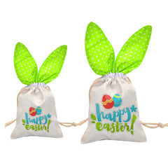 Easter Draw String - Green - Large - 42 x 20 cm