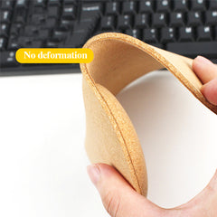 Cork Wrist Support Mouse Mat