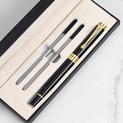 Metal Signature Ballpoint Pen - Black