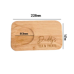 Wooden Coffee Tray - 22.8 x 14.7