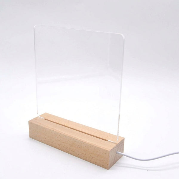 LED Stand + Square Acrylic Sheet