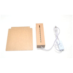 LED Stand + Square Acrylic Sheet