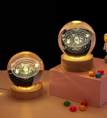 LED Crystal Ball - 80mm