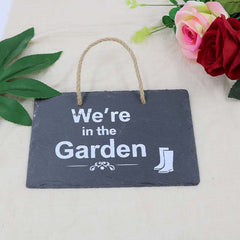 Rectangle Slate Hanging Sign - 15 x 20