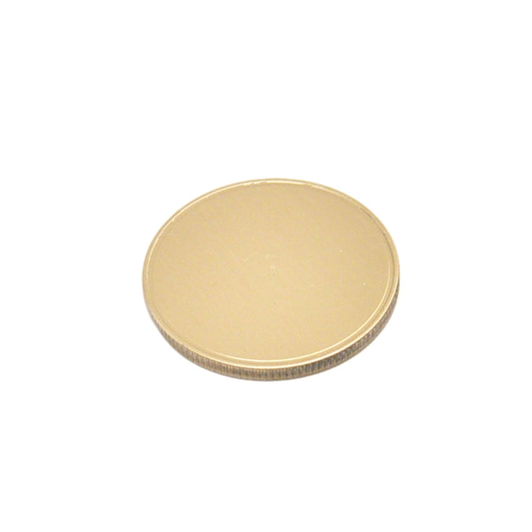 Metal Coin + Clear case - Gold