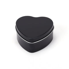 Small Heart Tin - Black