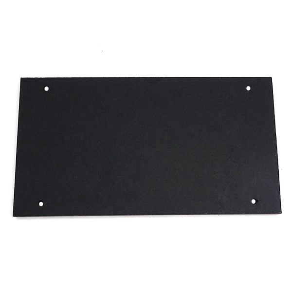 Slate Memorial Plaque - With 4 holes - 25 × 13.5cm