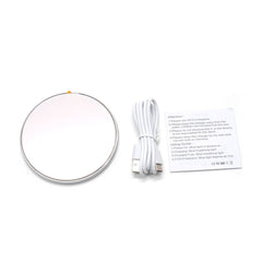 Sublimation Wireless Charger - Silver