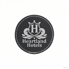 Iron On Patch - Round