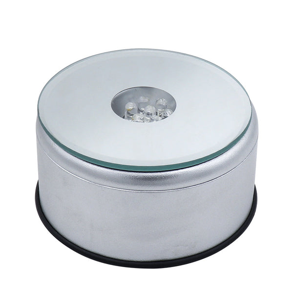 Rotating LED Lamp Base - 8.2cm