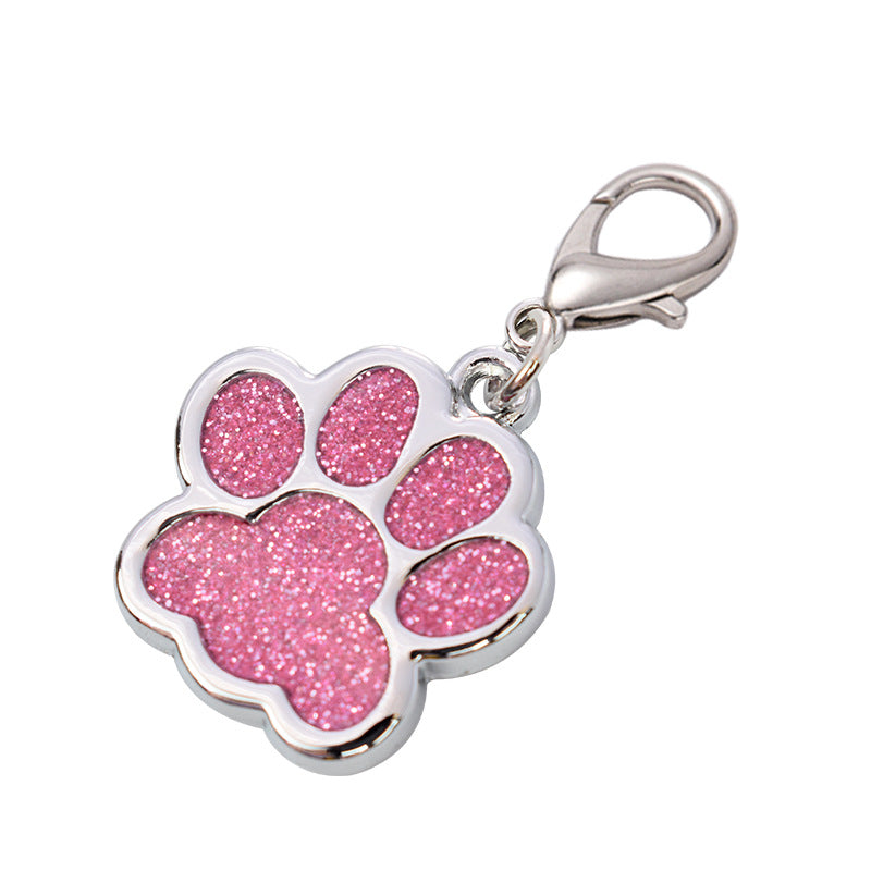 Dog Tag - Pink Paw