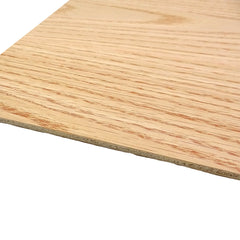 10 Pcs - Red Oak Plywood Sheets 3mm (30×30cm)