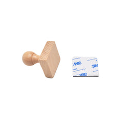 Wooden Stamp - 45mm x 45mm x 15mm