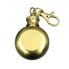 gold mini 1oz laser engravable hip flask thinkbaba laser supplies