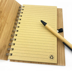 bamboo wooden note pad thinkbaba laser supplies