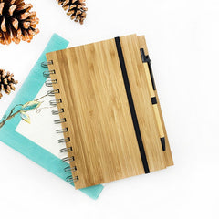 bamboo wooden note pad thinkbaba laser supplies