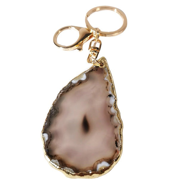 laser engravable glass keyring TB supplies