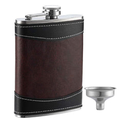 leather hip flask thinkbaba laser engravables supplies