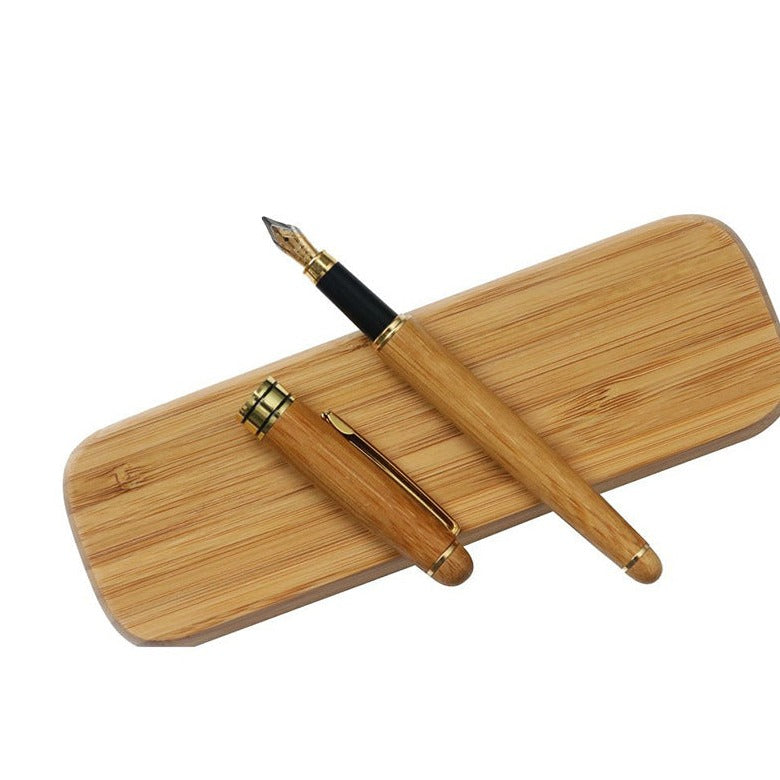 laser engravable wooden fauntain pen with box thinkbaba laser supplies