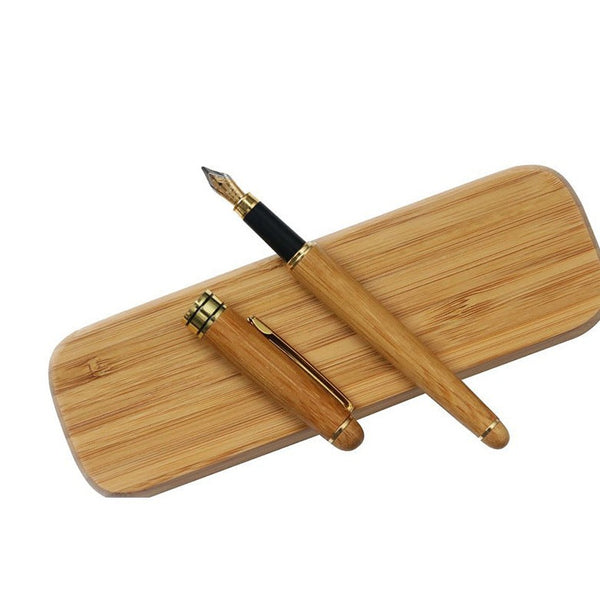 laser engravable wooden fauntain pen with box thinkbaba laser supplies