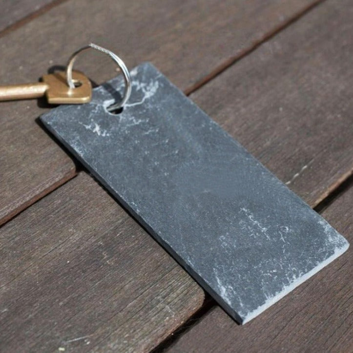 laser engravable slate keyring thonkbaba laser supplies