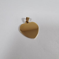 Dog Tag - Rose Gold Heart