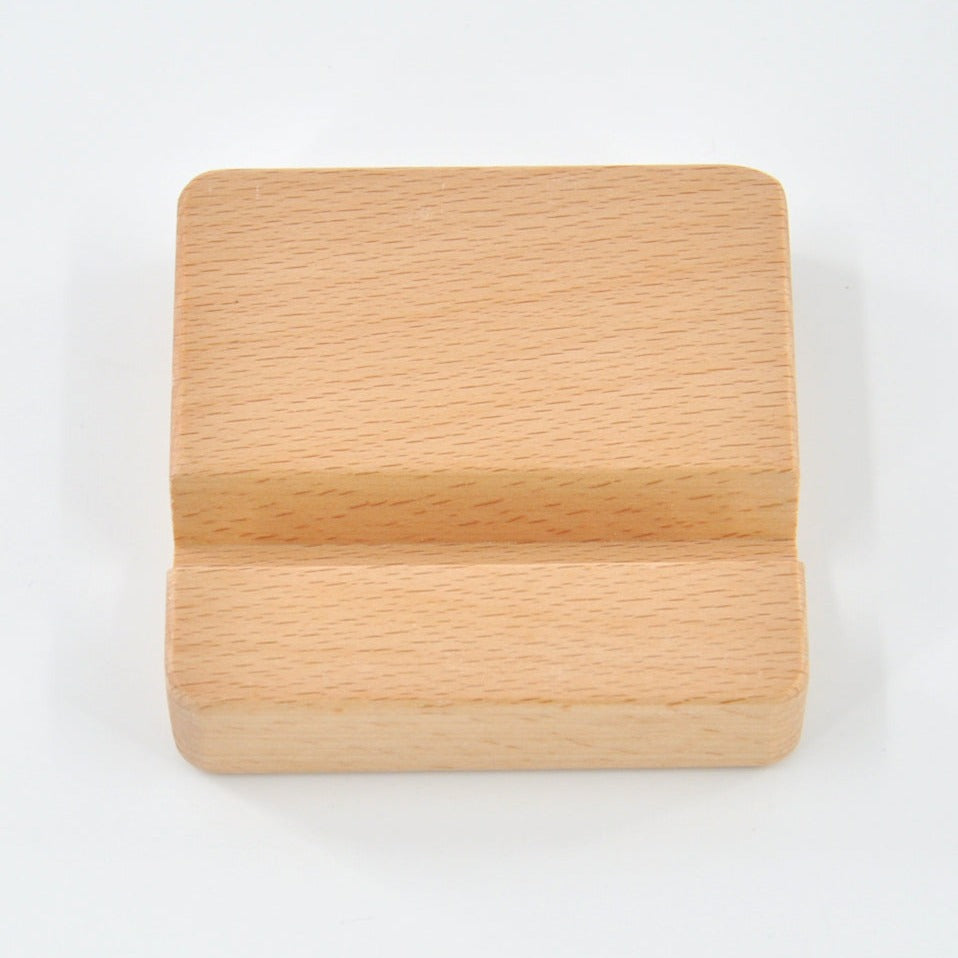 wooden laser engravable phone stand thinkbaba laser supplies