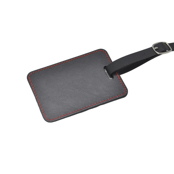 PU Luggage Tag - Black