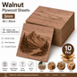 10 Pcs - Walnut Plywood Sheets 3mm (30×30cm)