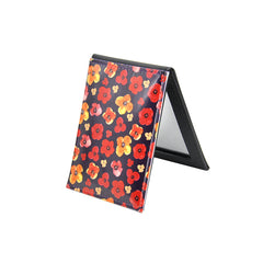 Make-Up Mirror - PU Leather - 8.5cm x 11.5cm