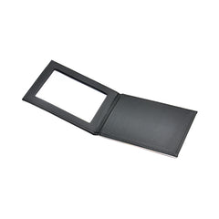 Make-Up Mirror - PU Leather - 8.5cm x 11.5cm