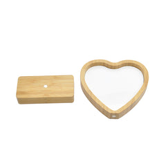 Bamboo Photo Frame - Heart