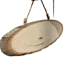 Natural Wooden Plaque - Large -  30 to 35cm