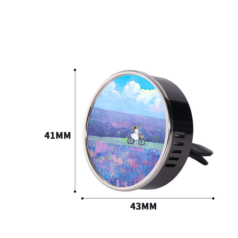 Car Air Freshner Clip - Black