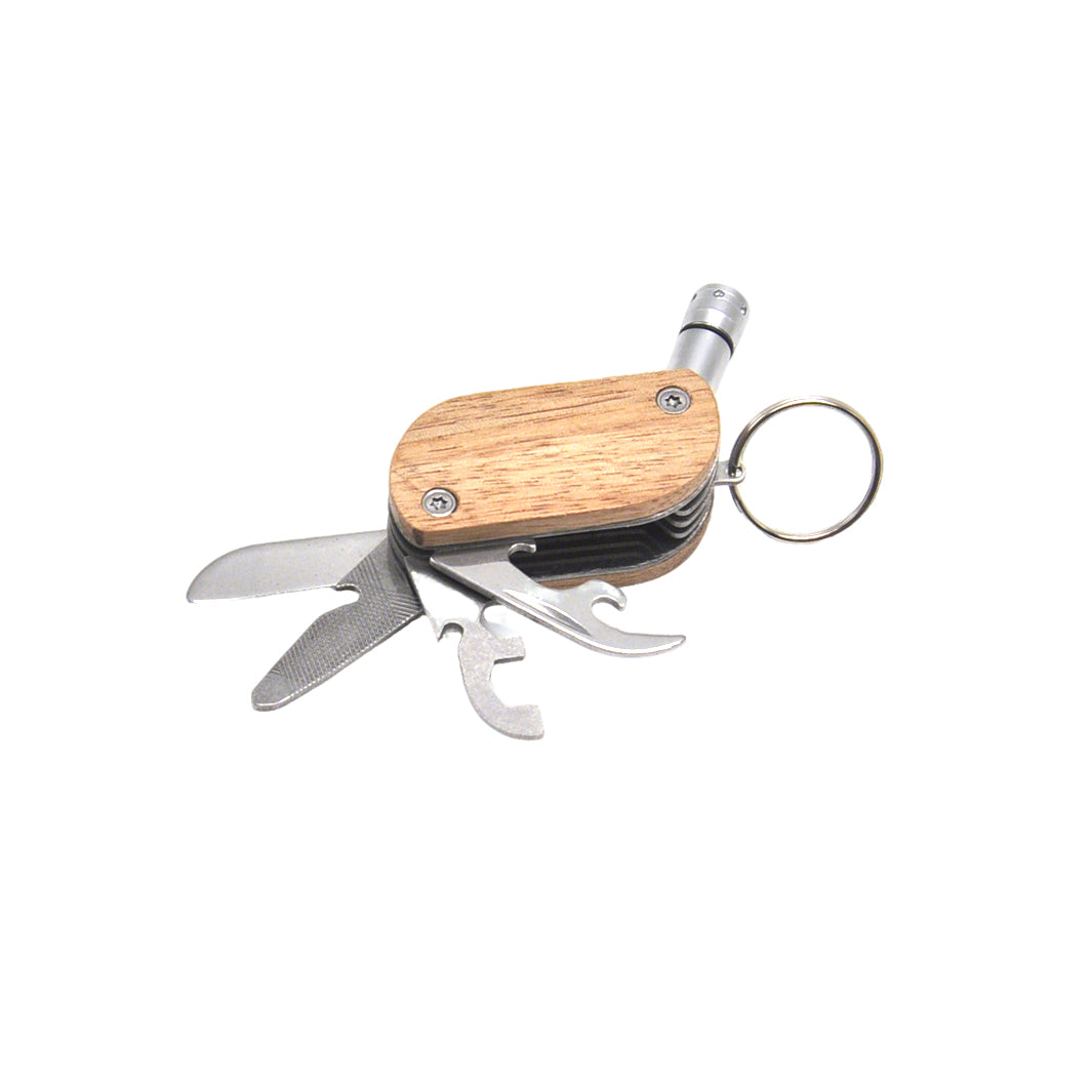 Multi tool with Torch - Keyring