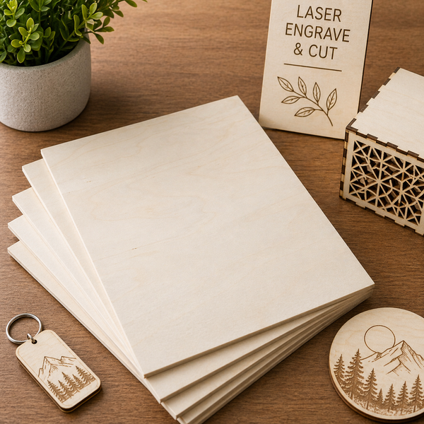 Poplar Plywood Sheet 20cm x 30cm
