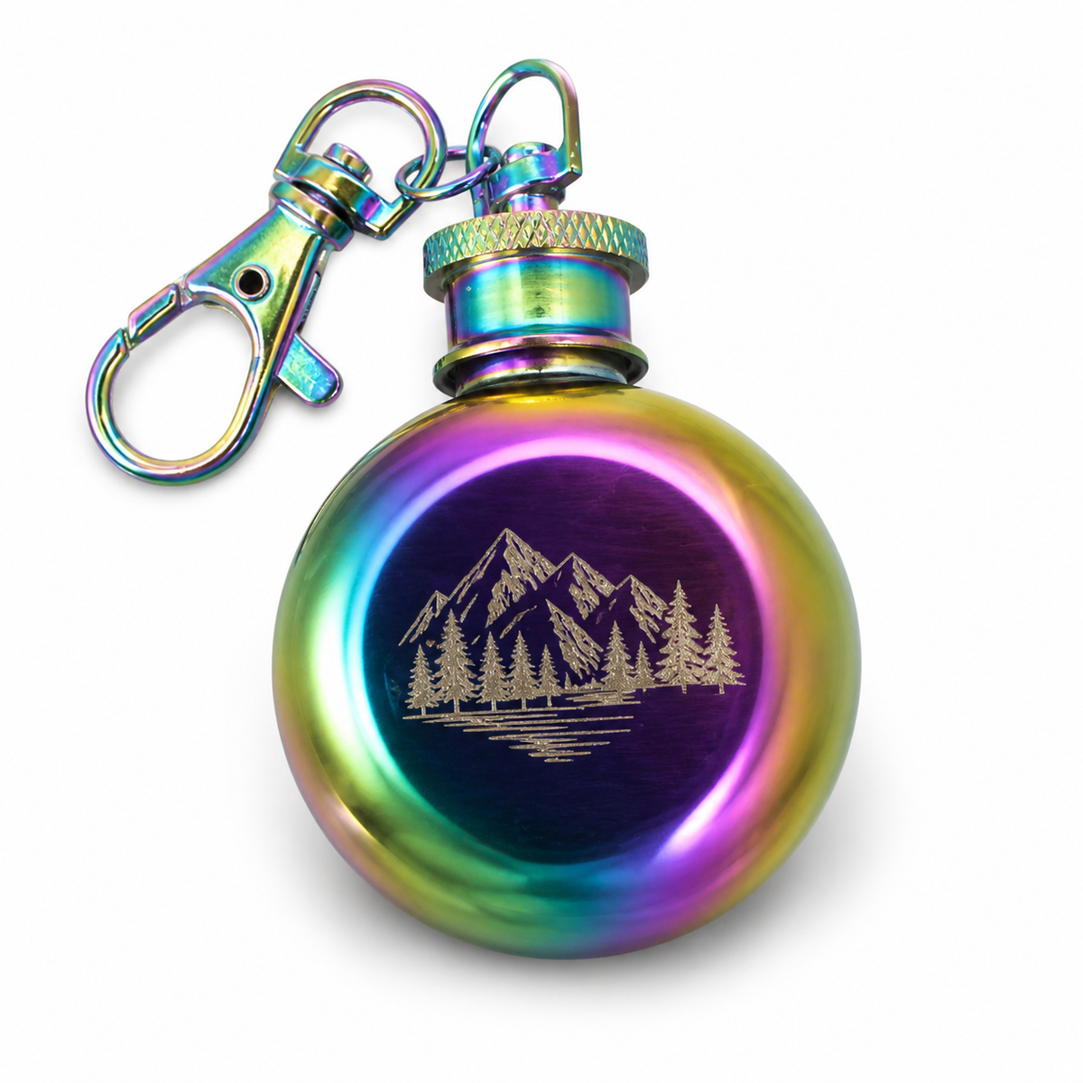 Mini Hip Flasks - Rainbow