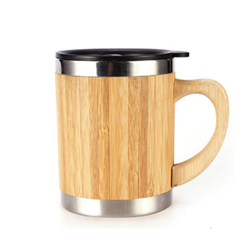 Bamboo Thermos Mug