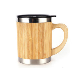 Bamboo Thermos Mug