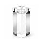 Cublic for candle holder for laser engraving printing 