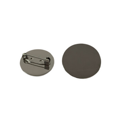 Pin Badge - Silver -  25mm