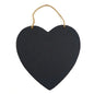 Heart hanging slate for laser engraving printing 