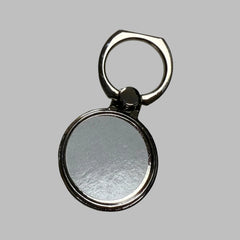 Ring Phone Holder - Round - Silver