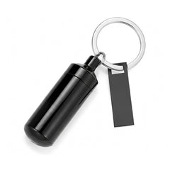 Pet Ashes Keepsake Keyring - Black