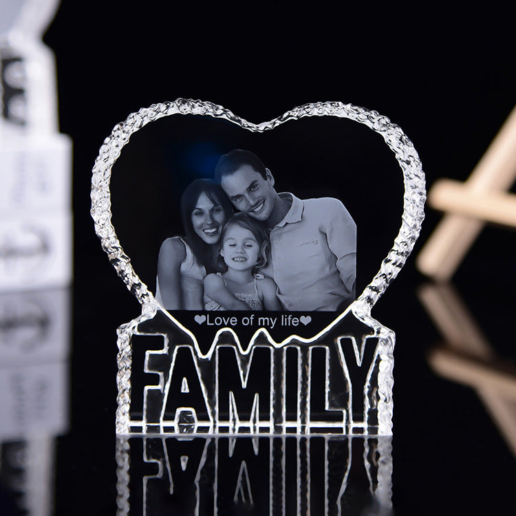 Crystal Heart - Family