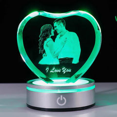 USB Crystal Heart