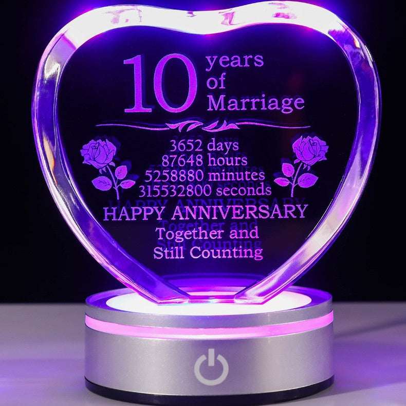 USB Crystal Heart