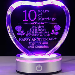 USB Crystal Heart