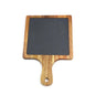 Wooden slate pizza tray for laser engraving printing 