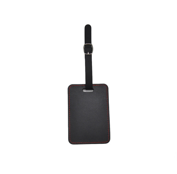 PU Luggage Tag - Black